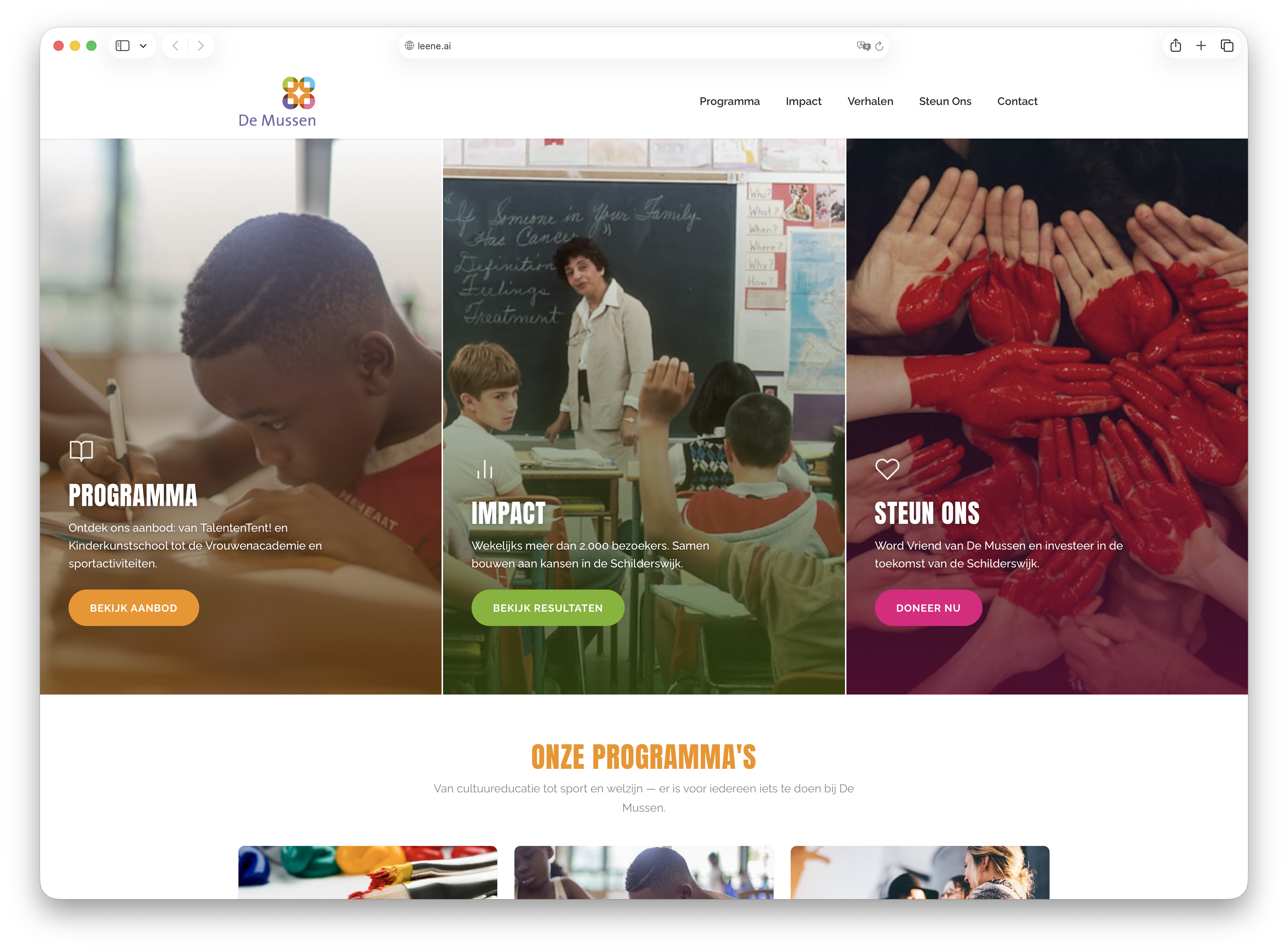 Screenshot Prototype A